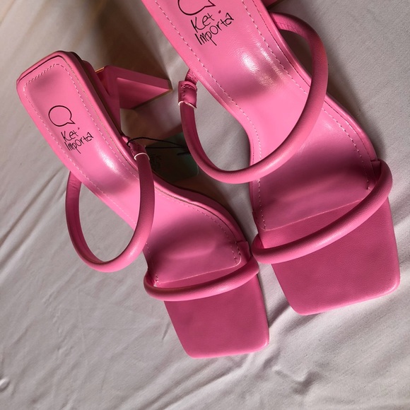 Shoes - Fuchsia Heels